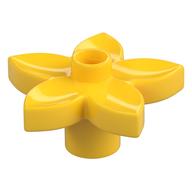 Duplo Plant, Flower with 1 Top Stud Yellow