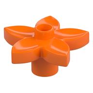Duplo Plant, Flower with 1 Top Stud Orange