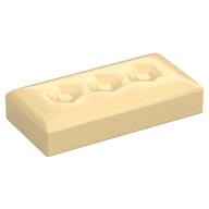 Duplo Tile 2 × 4 with Cushion Pattern Tan