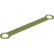 Strap with End Rings Yellowish Green