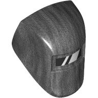 Headwear Accessory Welding Mask with Visor, White Reflection print Pearl Titanium