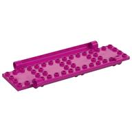 Plate Special Book Cover Back 6 × 16 with Pin Holes Magenta