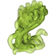 Lower Body, Ghost with Marbled Trans-Bright Green Pattern Hellgrün