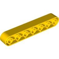 Duplo Technic Lochbalken 7 Gelb