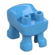 Minifig Creature Body, 4 Legs Medium Blue
