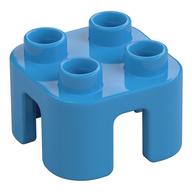 Duplo Chair with no Back / Stool Dunkelazur