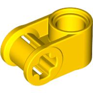 Technic Axle and Pin Connector Perpendicular Gelb