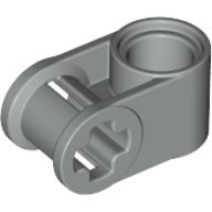 Technic Axle and Pin Connector Perpendicular Light Gray