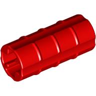 Technic Axle Connector Ridged [with x Hole x Orientation] Rot