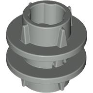 Technic Driving Ring 2L, 4 Ridges Hellgrau