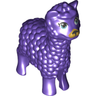 Animal, Llama with Medium Blue Eyes