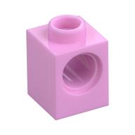 Technic Brick 1 × 1 with Pin Hole Bright Pink