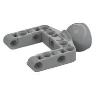 Technic Steering Ball Joint Large Open with C-Shape Pivot Frame [Reinforced] Light Bluish Gray