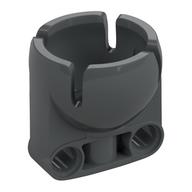 Technic Steering Ball Joint Large Receptacle [Big Ridges] Dark Bluish Gray