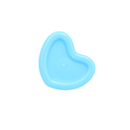 Headwear Accessory Heart on Pin Mittelazur