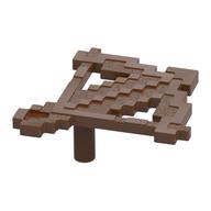 Weapon Crossbow and Bolt, Blocky Rotbraun