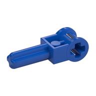 Technic Axle 1.5 with Perpendicular Axle Connector (Technic Pole Reverser Handle) Blue