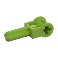 Technic Axle 1.5 with Perpendicular Axle Connector (Technic Pole Reverser Handle) Limette