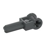 Technic Axle 1.5 with Perpendicular Axle Connector (Technic Pole Reverser Handle) Dunkelblaugrau