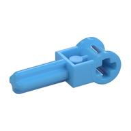 Technic Axle 1.5 with Perpendicular Axle Connector (Technic Pole Reverser Handle) Medium Blue