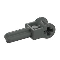 Technic Axle 1.5 with Perpendicular Axle Connector (Technic Pole Reverser Handle) Dunkelgrau