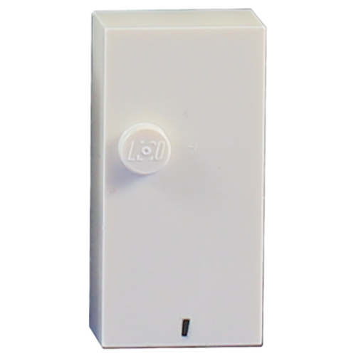 Braille Brick 2 × 4 with 1 Studs ⠂ and ',' Print White