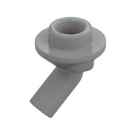 Bar, Angled with 1 × 1 Round Plate / Stud on End Light Bluish Gray
