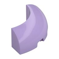 Brick Round Corner 3 × 3 × 1 No Studs Lavender