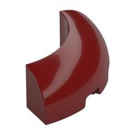 Brick Round Corner 3 × 3 × 1 No Studs Dark Red