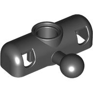 Technic Steering Arm Small with Towball Black