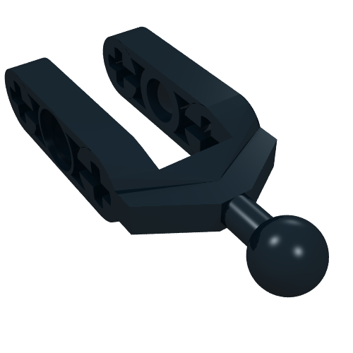 Technic Steering Knuckle Arm with Ball Joint Black
