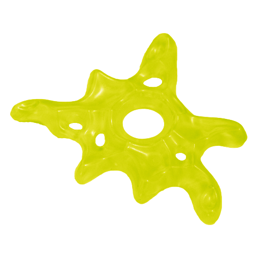 Ghost Effect Splash with Hole Trans-Neon Green