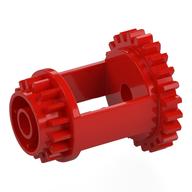 Technic Gear Differential, 24 -16 Tooth with Clutch on Both Sides Rot