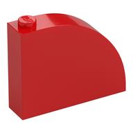 Bogenstein 1 × 4 × 2 2/3 Rot