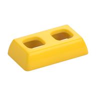 Minifig Hipwear Skirt Short, Angular Yellow