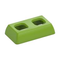 Minifig Hipwear Skirt Short, Angular Lime