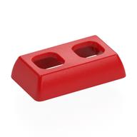 Minifig Hipwear Skirt Short, Angular Red