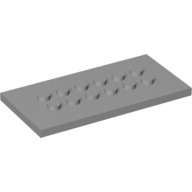 Plate Special 4 × 8 with Studs in Centre