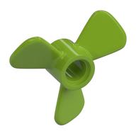 Propeller 3 Blade 3 Diameter with Pin Hole Lime