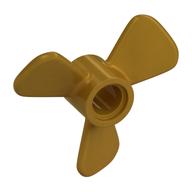 Propeller 3 Blade 3 Diameter with Pin Hole Perlgold