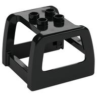 Duplo Cabin Top 4 × 4 Schwarz