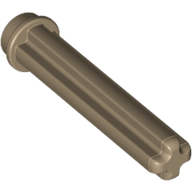 Technic Axle 3 with Stud Dark Tan