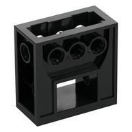 Technic Gearbox 2 × 4 × 3 1/3 Black