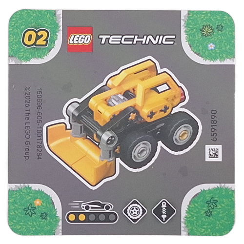 Activity Card for Set 42233-2 [No Color/Any Color]