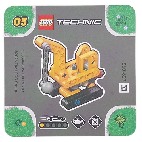 Activity Card for Set 42233-5 [No Color/Any Color]