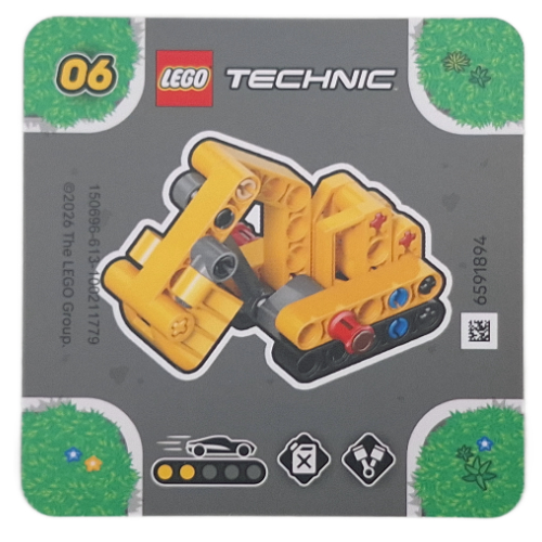 Activity Card for Set 42233-6 [No Color/Any Color]