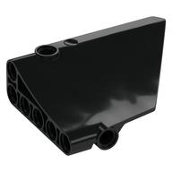 Technic Panel Fairing #43 5 × 7, Side B Inverted in Schwarz