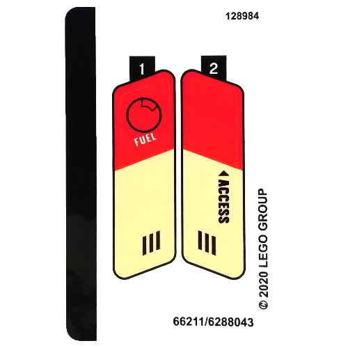 Stickerbogen für Set 60248-1 [Keine Farbe/Beliebige Farbe]
