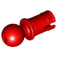 Technic Pin with Friction Ridges Lengthwise and Towball Rot