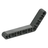 Technic Beam 1 × 9 Bent (6 - 4) Thick Dark Gray